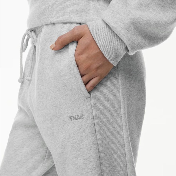 Terry Fleece Boyfriend Sweatpant - Picture 1 of 3